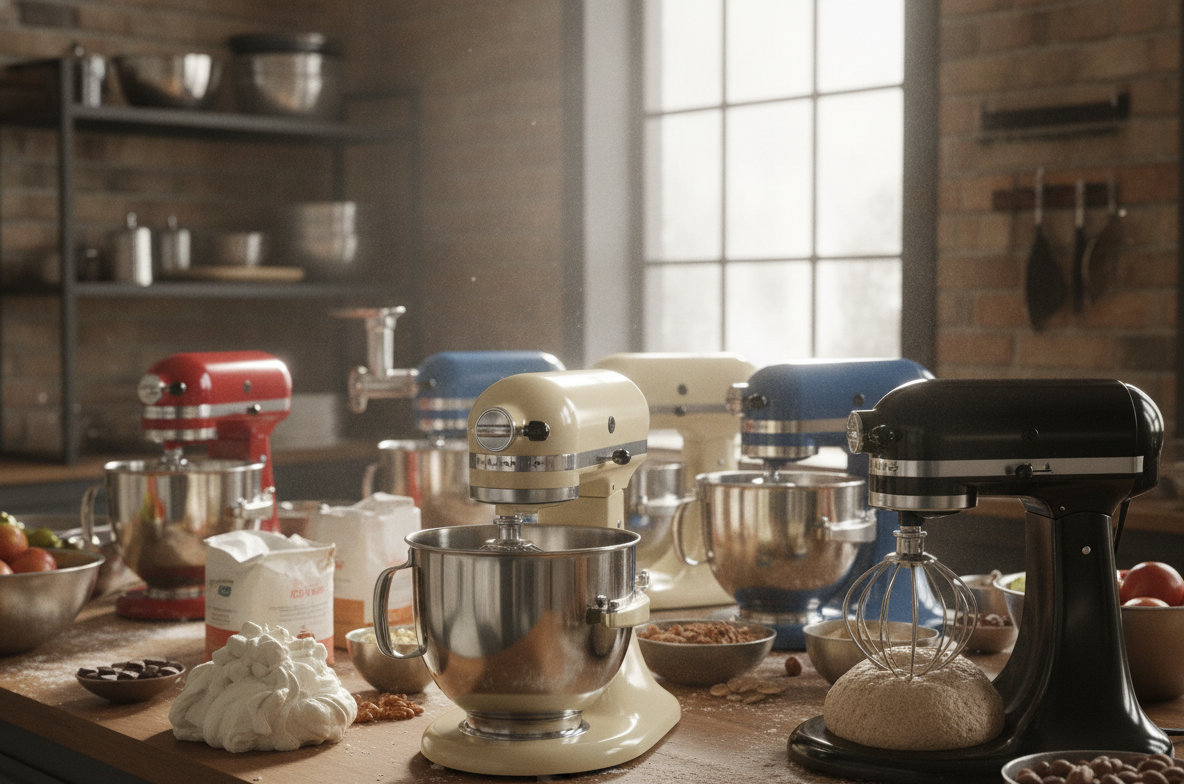Top Stand Mixers for Commercial Kitchens and Heavy Duty Use