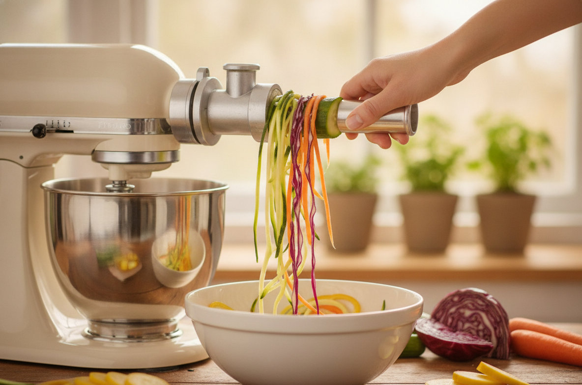 Best Stand Mixer Attachments for Fresh Prep, Including Slicing Vegetables