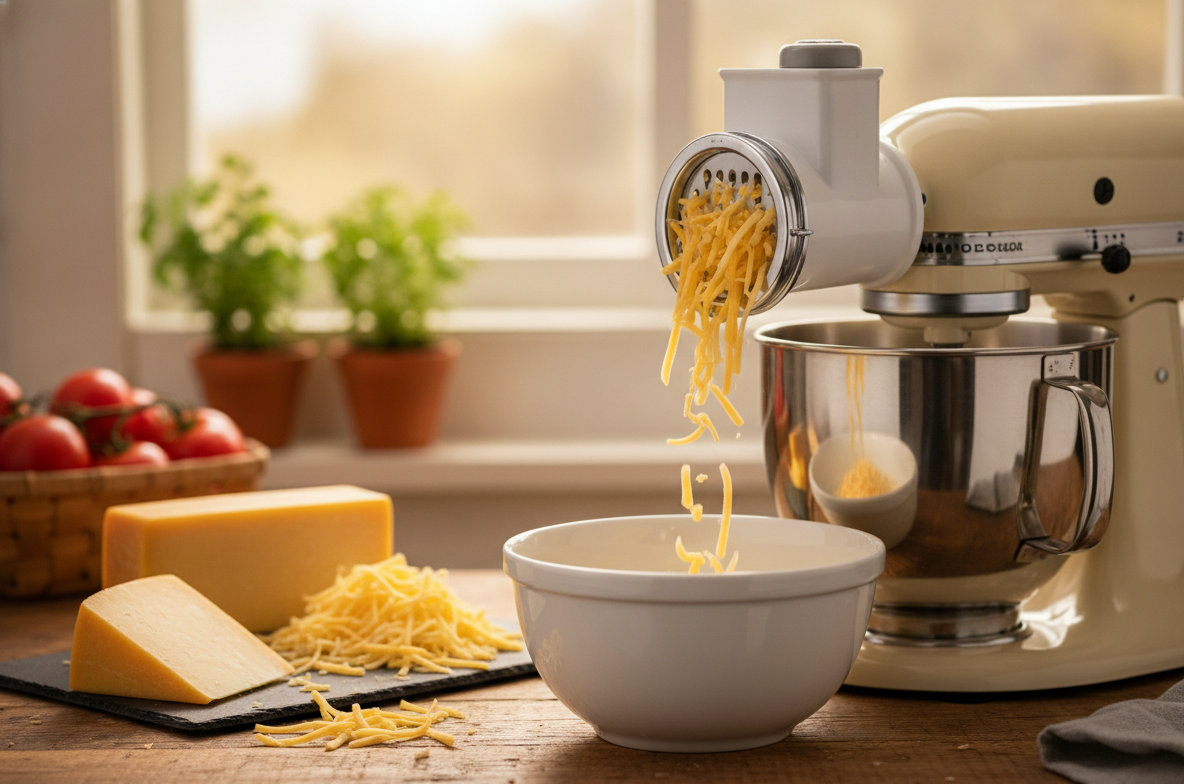 Best Stand Mixer Attachments for Shredding Cheese and Beyond