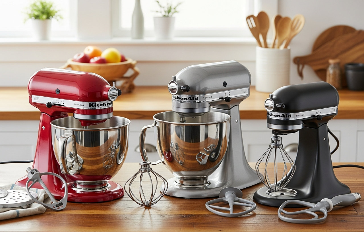 KitchenAid Stand Mixer Comparison: Artisan vs. Classic and More