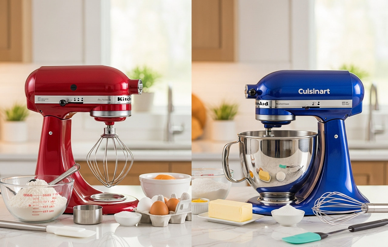KitchenAid vs Cuisinart Stand Mixer: Which Should You Buy?