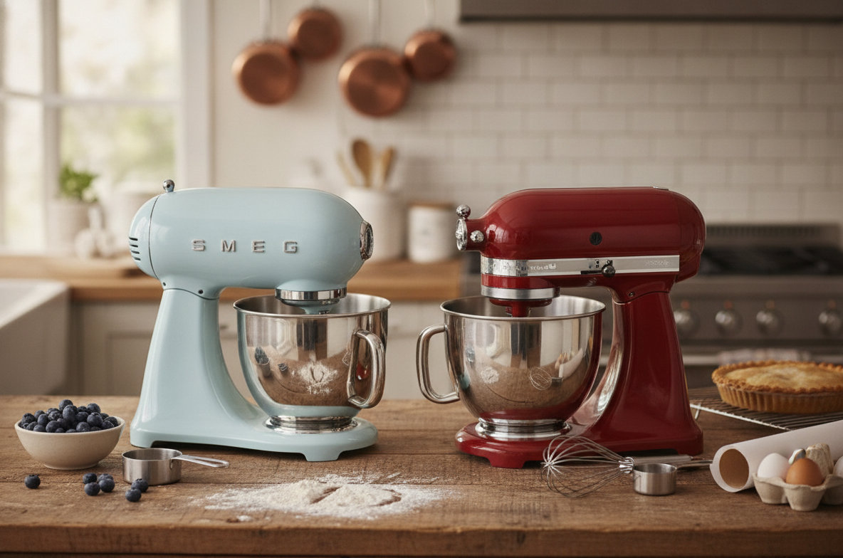 Smeg Stand Mixer vs. KitchenAid: Style Meets Functionality