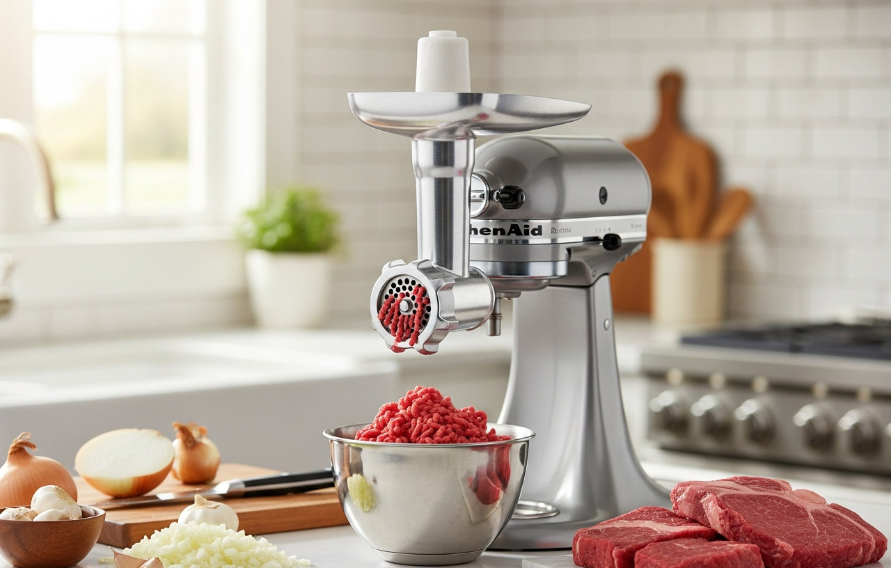 Top KitchenAid Stand Mixer Attachments: Pasta, Meat Grinder, and More